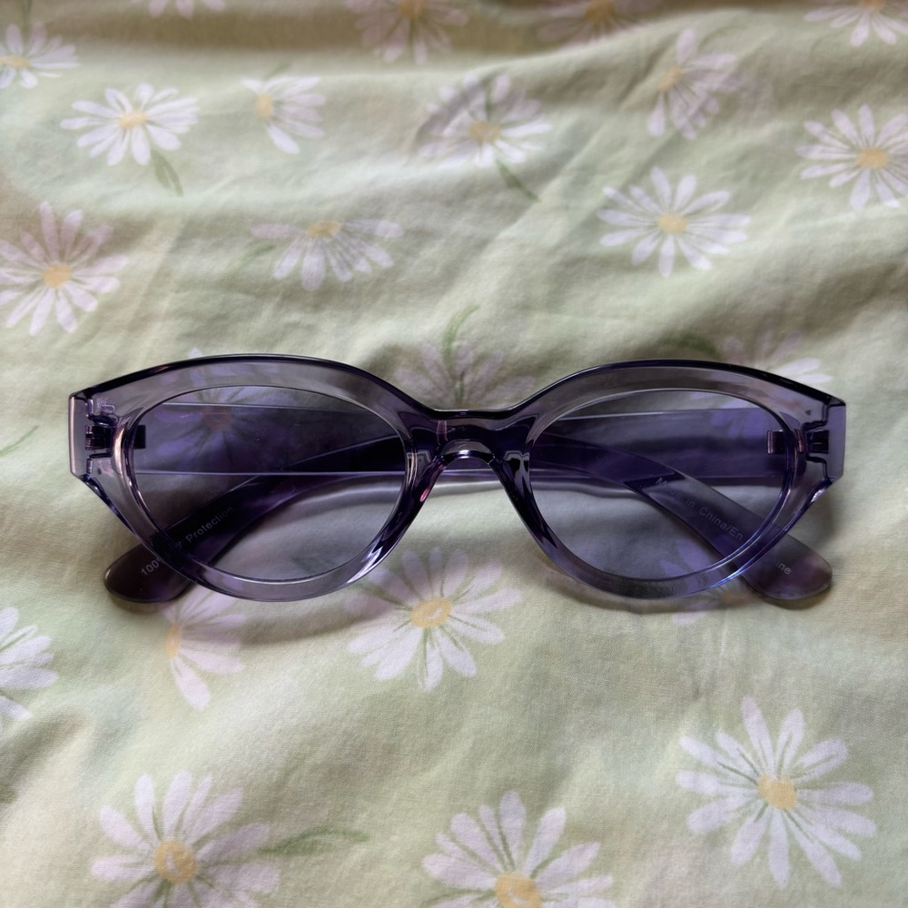 Urban outfitters purple sunglasses